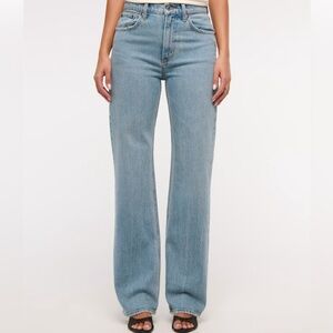 Abercrombie & Fitch high rise 90s relaxed Jean